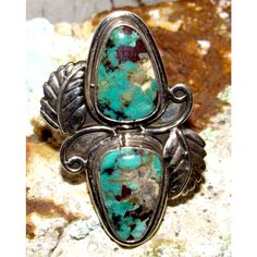 Navajo Kingman Turquoise Statement Ring Sz 6.5 C. Etsitty Artisan Engraved Turquoise Ring Collectible, Bohemian Engraved Turquoise Ring In Sterling Silver, Turquoise Statement Ring, Vintage Native American Jewelry, Native American Necklace, Native American Rings, Squash Blossom, Blossom Design, Southwestern Jewelry