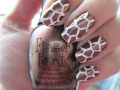 Acrylic Ideas, Funky Nail Art, Finger Painting, Nail Art Hacks, Funky Nails, Nail Paint