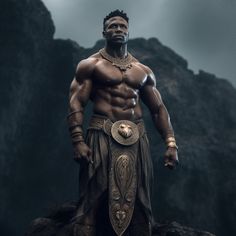 African Warrior Art Men, Black Warrior Art, Yoruba Orishas, Warrior Fashion, Black Tower, Black Warrior, Black Power Art, African Ancestry, Panther Art