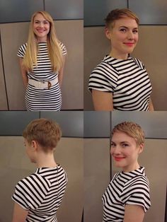 Fade master Justin Dillaha. Opinions of this cut? http://ift.tt/1eKiTCi Uneven Haircut, Hair Falling, Popular Short Haircuts, Before And After Haircut, Pixie Bob Hairstyles, Girls Short Haircuts, Short Shag Hairstyles, Very Short Haircuts, Cute Haircuts