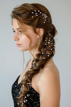 #hairstyles #kidshairstyles #cute #hairstyle #naturalhairstyles #adorable #hairdobride Princess Hairstyles Aesthetic, Aesthetics Hairstyles, Cascading Curls, Aesthetic Cosmetics, Romantic Braid, Diy Foods, Senior Stuff, Summer Aesthetics, Prom Hairstyle