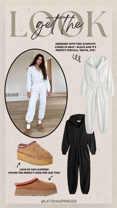 Get+the+look:+comfy+and+easy+for+a+fall+day!+This+is+the+best+jumpsuit+ever!+  #fallstyle  Comfy+fall+style.+Abercrombie+new+arrivals.+Abercrombie+jumpsuit.+Travel+day+outfit.+Walmart+cozy+platform+slippers.+  #LTKSeasonal+#LTKStyleTip+#LTKFindsUnder100 Travel Day Outfit, Fall Fashion Comfy, Cozy Sunday, Thanksgiving Travel, Comfy Jumpsuits, Style Inspiration Fall, Slippers Cozy, Platform Slippers