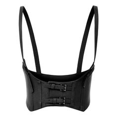 Polyurethane Leather+Elastic Band The Fashion Faux Leather Corset Design With Elastic Band, Adjustable Shoulder Straps, Velcro Closure/Hook Buckle Closure, Decorative Buckle & Straps, Well Elastic. Polyurethane Leather Fabric Underbust Waist Belt Has Two Styles Way Closure (One Is Hook Buckle In Back, The Other Is Velcro Closure In Front), Easy To Put On And Take Off. High Quality Material Contributes To Durable Wearing. Corset Design, Leather Waist Belt, Waist Corset, Steampunk Costume, Corset Belt, Underbust Corset, Leather Corset, Black Belt, Waist Belt