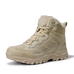 PRICES MAY VARY. Waterproof Build: These men’s hiking boots feature a waterproof membrane construction that keeps your feet dry when trudging through any mud or water. Protection & Support: Designed with a rubber toe cap that prevents injuries to toes from collisions. Plus, the reinforced heel keeps you walking with stability and strong support. Durable & Slip-Resistant: Finished with soft suede leather material for superior wear resistance. Plus, a rugged rubber outsole with multi-directional t Mens Waterproof Hiking Boots, Best Hiking Shoes, Mens Hiking Boots, Pu Leather Jacket, Waterproof Hiking Boots, Wide Boots, Motorcycle Style, Comfort Shoes, Top Seller