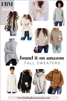 Here's all the best fall sweaters I found on amazon including what to shop on amazon prime day. Turtleneck sweater picks and more! Amazon Fall Outfits, Found It On Amazon, Amazon Sweaters, Sweaters For Fall, Cute Sweaters For Fall, Light Grey Sweater, Comfortable Sweater, Amazon Prime Day, Activewear Fashion