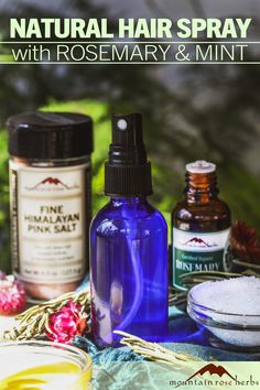 This DIY sea salt spray for hair is an easy, natural way to get the beachy volume and texture your hair gets from taking a dip in the ocean. This DIY hair spray works its way inside the hair cuticles to reduce frizz and enhance natural waves. ⁠ Best of all--our homemade hair spray recipe is made with rosemary and mint and uses gentler salts like Epsom salt and Himalayan pink salt. Diy Sea Salt Hair Spray, Diy Salt Spray, Soaking Pool, Sea Salt Hair Spray, Salt Hair Spray, Diy Hair Spray, Natural Hair Spray, Sea Salt Spray For Hair, Sea Salt Hair