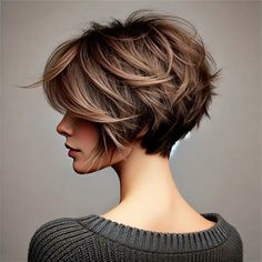 "bixie" Haircut 2024, Short Curly Cuts, Kort Bob, Short Layered Bob Hairstyles, Gorgeous Gray Hair, Curly Hair Photos, Short Hair Pixie Cuts, Choppy Bob Hairstyles, Hair Inspiration Short