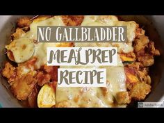 No Gallbladder Meal Prep | What I eat after gallbladder removal surgery - YouTube Meal Ideas After Gallbladder Removal, Food Ideas After Gallbladder Surgery, Snacks After Gallbladder Removal, Meals For Gallbladder Removal, What To Eat Without A Gallbladder, No Gallbladder Meals, Lowfat Meals After Gallbladder Removal, Low Fat Meals For Gallbladder Removal