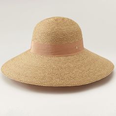 Helen Kaminski Cori Wide Brim Hat Luxury Summer Hat With Curved Brim, Luxury Curved Brim Hat For The Beach, Luxury Curved Brim Hat For Beach, Luxury Curved Brim Sun Hat For Beach, Luxury Curved Brim Beach Hat, Luxury Brimmed Sun Hat For Vacation, Luxury Beach Sun Hat For Spring, Luxury Beige Straw Hat With Wide Brim, Luxury Beige Wide Brim Straw Hat