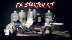 The Ultimate Guide To An FX Starter Kit! | Glam&Gore - YouTube Wound Tutorial, Halloween Makeup Artist, Becoming A Makeup Artist, Prosthetic Makeup, Best Makeup Tutorials, Movie Makeup, Hollywood Makeup