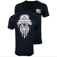 Howitzer Style Men's T-Shirt Victory Or Valhalla Military Grunt Mfg Brand: Howitzer Color: Black Style: Victory Or Valhalla / Cv2246d Bk Material: 100% Cotton Detail: 5% Of Our Proceeds Benefit The American Heroes Who Sacrifice To Protect Us: Join The Cause To Help Veterans And First Responders. A Portion Of Each Sale Goes Back To Charities And Non-Profits: Wishes For Warriors, Rise Above Hardship, National Law Enforcement Memorial Fund, And National Fallen Firefighters Foundation. With Respect, Clothing Manufacturing, Proud American, Levis T Shirt, First Responders, Rise Above, Concert Tshirts, American Heroes, Cotton Logo, Black Style