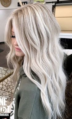 Ice Blonde Hair, Bright Blonde Hair, Platinum Blonde Hair Color, Ash Blonde Hair, Blonde Hair Inspiration, Blonde Hair Shades, Balayage Hair Blonde