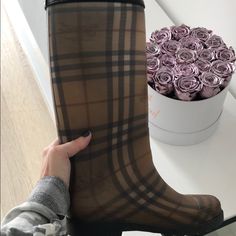 Great Condition Burberry Boots, Burberry Shoes, Winter Rain, Rain Boots, Burberry, Size 7, Women Shoes, Boots, Women Shopping