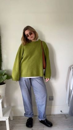 Fall Midsize Fashion, Midsize Outfits Autumn, Cool Plus Size Outfits, Winter Midsize Outfits, Midsize Winter Outfits, Kindergarten Outfit, Uni Fashion, Postpartum Fashion, Outfit Oversize