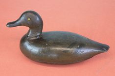 Antiques Atlas - Late 19th/Early 20th Century Wooden Duck Decoy as883a1187 Wooden Duck, Antique Folk Art, Duck Decoys