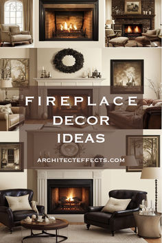 fireplace decor ideas for the living room