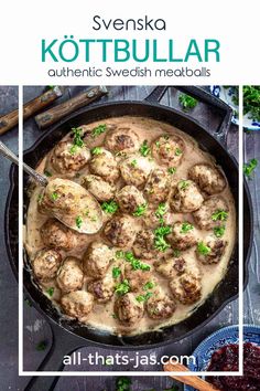 swedish koftbullar is an authentic swedish meatball dish that's ready in under 30 minutes