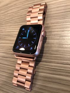 Rose Gold Clock, Apple Dapple, Apple Watch Bands Rose Gold, Rose Gold Apple Watch, Best Apple Watch, Apple Watch Sizes, Apple Band, Apple Watch Sport