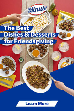 the best dishes and desserts for friends giving