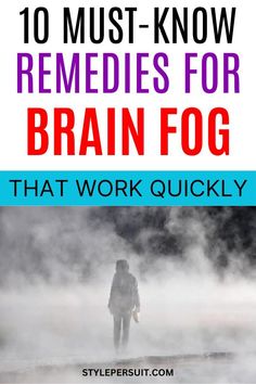 How to Get Rid of Brain Fog: Cause, Symptoms & Brain fog remedies in 2024 | Brain fog remedies, Brain fog, Reduce inflammation natural remedies #Brain_Fog_Remedies #Reduce_Inflammation_Natural_Remedies #Mentally_Drained #Mental_Fatigue Focus Hacks, Reduce Inflammation Natural Remedies, Mental Fatigue, Mentally Drained, Mental Energy, Boost Your Energy, Improve Focus, Productivity Hacks