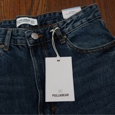 Size: Eur 40-Usa 8-Mex 30 Pull And Bear Jeans Woman, Pull Bear Jeans, Pull And Bear Jeans, Elastic Waist Jeans, People Shopping, High Rise Mom Jeans, Denim Cotton, Grey Denim, Mini Boden