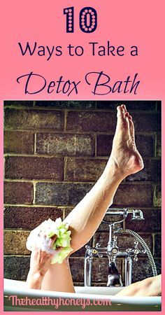 Bath Relaxing, Healthy Honey, Lemon Benefits, Body Detox, Bath Soak, Detox Cleanse