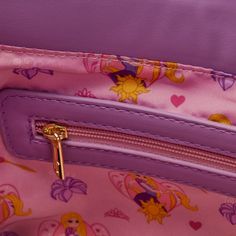 The Loungefly Rapunzel Princess Scene Crossbody Bag tells the story of the lost princess’ illuminating journey, with each panel of the bag displaying a unique scene from the beloved animated feature film. Turn the bag around to see inspiring moments from Rapunzel’s adventures, including a romantic boat ride with Flynn Rider, Rapunzel’s first trip out of the tower, and conversations with friends and family. Perfect for exploring, this crossbody bag will keep your treasures safe as you travel the Disney Rectangular Shoulder Bag For Travel, Disney Style Rectangular Shoulder Bag For Travel, Disney Style Shoulder Bag For Travel, Disney Style Travel Shoulder Satchel Bag, Disney Style Shoulder Bag With Removable Pouch, Disney Travel Bags With Detachable Strap, Disney Crossbody Bags For Disney Trips, Disney Style Crossbody Bags For Disney Trips, Disney Shoulder Bag With Removable Pouch For Travel