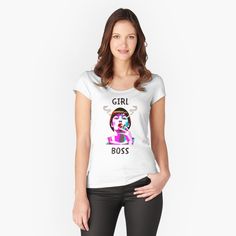 Get my art printed on awesome products. Support me at Redbubble #RBandME: https://www.redbubble.com/i/t-shirt/Girl-boss-feminism-by-IOANNISSKEVAS/138917267.PFN84?asc=u Moms Club, Racerback Tank Top, Racerback Tank, American Girl, My Art, Classic T Shirts, Shirt Designs