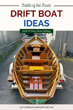 drift boat, drift boat ideas, drift boat fishing, dory boat, fishing boat, fishing boat design, drift boat design, drift boat river running, river running, river boats, flat bottom boats Dory Boat, Drift Boat, Flat Bottom Boats, Flats Boat, Boat Ideas, Jon Boat, Boat Seats, Boat Anchor, Boat Trailer