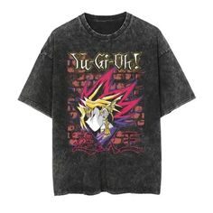 Brand New And Great Quality. Measurements Are Provided In The Pictures. If You Have Any Questions Feel Free To Ask. Cartoon Tops, Japanese Manga, Harajuku Streetwear, Vintage T Shirts, Retro Tee, Men Vintage, Yu Gi Oh, Womens Size Chart, Oversized Shirt