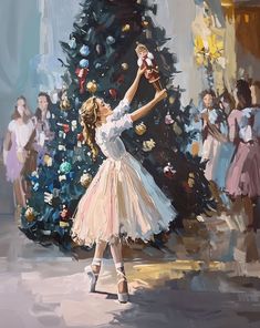 Clara Nutcracker Ballet, Clara Nutcracker Aesthetic, Nutcracker Ballet Illustration, Nutcracker Christmas Aesthetic, The Nutcracker Art, Nutcracker Ballet Aesthetic, Nutcracker Ballet Art, Dance Girly, The Nutcracker Aesthetic