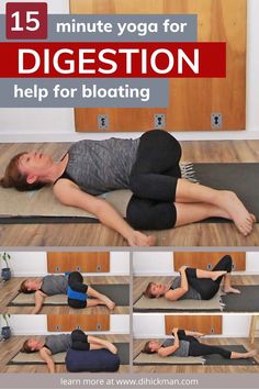 Yoga For Constipation, Yoga Poses For Digestion, Digestion Yoga, Essential Yoga Poses, Yoga Poses For 2, Relieve Gas, Basic Yoga Poses, Help Digestion, Basic Yoga