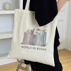 Brand New Tote Bag That Has Taylor Swift Albums As Books! Super Cute And Unique And Perfect For Taylor Swift Fans! The Books Say: Taylor Swift Fearless Speak Now Red 1989 Reputation Lover Folklore Evermore Midnights Create A Bundle Of 2+ Items And I’ll Send You An Offer! All Orders Come With A Free Gift All Proceeds From Sales Go Directly To Funding For My Classroom Bookish Tote Bag With Letter Print, White Bookish Bags For Daily Use, White Bookish Bag For Daily Use, White Bookish Bag For Everyday Use, Taylor Swift Albums As Books, Taylor Swift Tote Bag, Taylor Swift Albums, Things I Need To Buy, Folklore Evermore