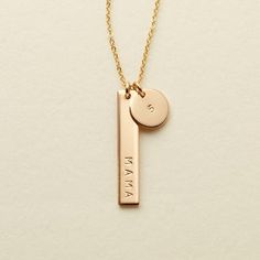 Vertical Bar, Solitaire Necklaces, Diamond Bar, Disc Necklace, Minimalist Necklace, Custom Necklace, Necklace Sizes, Ring Collections