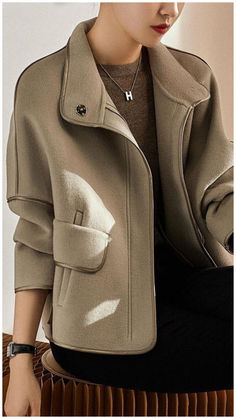 10% off first order Free shipping on orders over $100 Crop Top Sweatshirt, Coat Stands, Fall Coat, Woolen Coat, Crop Top Sweater, Winter Coats Women, Dresses With Leggings, Wool Coat, Winter Women