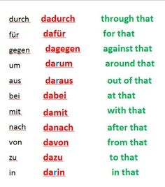 words that are in different languages on a white background with red and green letters,