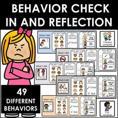 Replacement Behaviors, Behavior Board, Think Sheets, Behavior Reflection, Positive Behavior Support, Behaviour Management