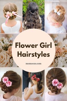 If you are planing your big day you must see our selection of fabulous flower girl hairstyles that will melt everyone's heart. Kid Wedding Hair, Hair Styles For Wedding Jr Bridesmaid, Flowergirl Hairstyle For Toddler, Girls Fancy Hairstyles Kids, Wedding Junior Bridesmaid Hair, Kid Wedding Hairstyles, Flower Girl Hairstyles Short Hair, Fancy Toddler Hairstyles