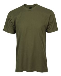 Tultex 0202TC - Unisex Fine Jersey Tee - HEATHER MILITARY GREEN - S | Tultex Fine Jersey T-Shirt in Heather Military Green Size Small | Cotton Olive Cotton Short Sleeve Shirt, Basic Khaki Short Sleeve Tops, Green Plain Short Sleeve T-shirt, Relaxed Fit Plain Green T-shirt, Olive Relaxed Fit Short Sleeve Top, Olive Short Sleeve Top With Relaxed Fit, Green Short Sleeve Plain Top, Basic Green Plain Top, Green Crew Neck Plain Shirt