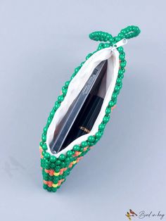 BirdinBag - Chic Mini Beaded Square Bag with Floral Pattern for Fashionable Style Everyday Rectangular Shoulder Bag With Colorful Beads, Handheld Beaded Clutch, Everyday Beaded Pouch Bag, Beaded Pouch Bag For Daily Use, Trendy Beaded Pouch Bag, Beaded Shoulder Bag Clutch, Daily Use Beaded Pouch Bag, Multicolor Rectangular Bag With Pearl Handle, Beaded Beach Clutch Bag