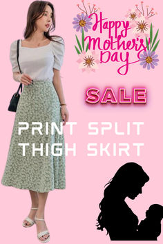 Step into springtime elegance with our All-Over Floral Print Split Thigh Skirt from Rachly! 🌸💃 Embrace feminine charm and effortless style with every step. #FloralPrintSkirt #SplitThighSkirt #ChicFashion #GiftsForHer #MothersDayGift #RachlyFashion #FashionEssentials #MothersDay2024 Floral Print Skirt, Mothersday Gifts, Fashion Essentials, Spring Time, Effortless Style, Chic Style, Floral Prints, Gifts For Her, Wardrobe