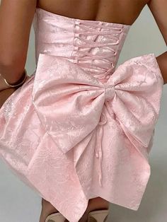 another dress!!💗 #wedding #bridesmaids #pink #dress #cute #style #fashion #fyp Dresses Banquet, Short Dress Elegant, Exquisite Dresses, Birthday Fits, Banquet Party, Prom Dress Inspiration, Boho Mini Dress, Pretty Prom Dresses