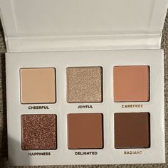 New But I Had To Take The Plastic Off For Pics. Simple, Natural, Nude Palette. Perfect For Every, Summer And Fall. Bundle For Discounts And Freebies (Listed With The Gift Emoji) Emoji Gifts, Ulta Beauty Makeup, Beauty Eyeshadow, Natural Eyeshadow, Nude Palette, Ulta Beauty, Christmas Wishlist, Makeup Eyeshadow, Christmas List