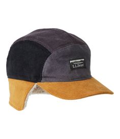 Lined in the coziest plush sherpa fleece, this fun and colorful trapper hat is perfect for keeping kids warm and outdoor adventures going. Slightly Fitted. 100% cotton corduroy. Lined in cozy 100% polyester sherpa fleece. Handwash, dry flat. Ear flaps for extra warmth. Imported. | Kids' L.L.Bean Corduroy Trapper Hat, Cotton Adjustable Cap With Plush Lining, Trapper Hat, Hat Accessories, Trapper Hats, Midnight Black, Sherpa Fleece, Ll Bean, L L Bean, Outdoor Adventures