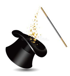 Magic hat and wand with sparkles. vector vector illustration Magic Sparkles, Magic Illustration, Magic Hat, Vector Stock, Illustration Vector, Vector Pattern, Stock Vector, Royalty Free Stock Photos, Vector Illustration