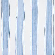 a blue and white striped wallpaper with vertical lines