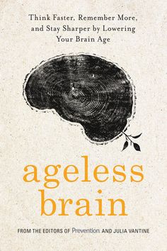 the book cover for ageless brain