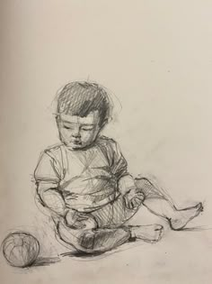 My son Human Figure Drawing Tutorials, Baby Walking Drawing, Baby Sketch Pencil Drawings, Little Kid Drawing, Sketch Vs Final, Sketching Practice, Toddler Drawing, Kid Drawing, Child Drawing