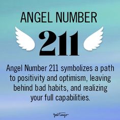 an angel number with the words, angel number 21 symbolizes a path to positivity and optimism, leaving behind bad habitts, and realizing your full capabilities