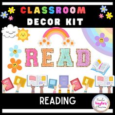 the classroom decor kit for reading